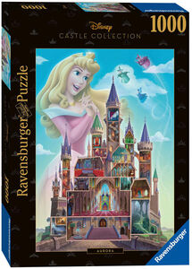 Ravensburger Disney Puslespil Aurora Castle 1000 Brikker