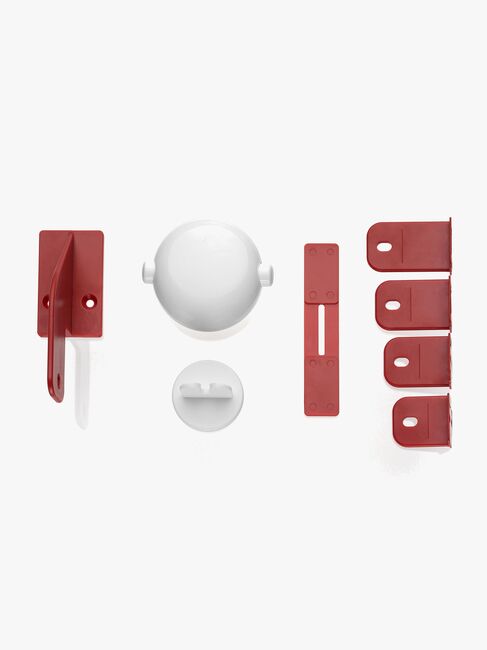 Reer Skabslås til Dobbeltdøre, Hvid