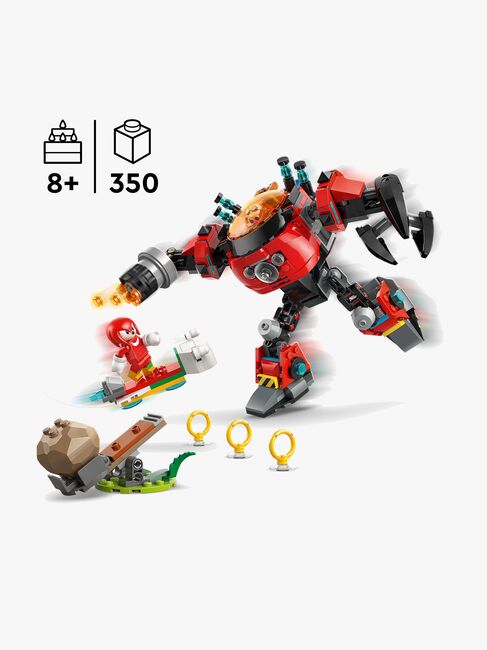 LEGO Sonic 77005 Knuckles mod dr. Eggmans Egg Crusher-mech