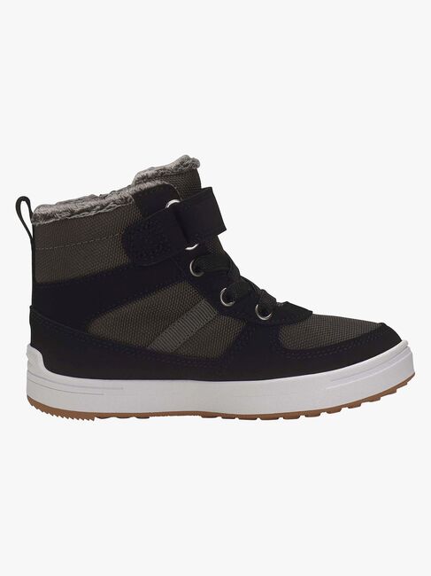 Viking Lucas Mid WP Warm Vinterstøvler, Black/Charcoal