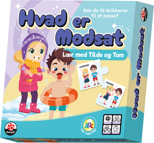 Danspil Børnespil Hvad er modsat