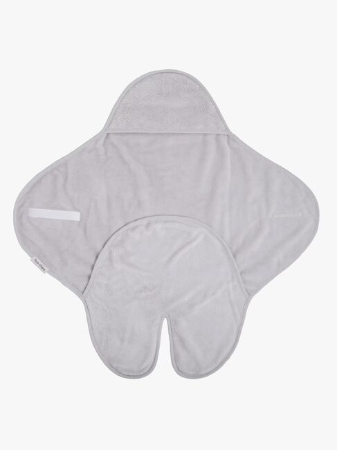 Baby's Only Hooded Baby Tæppe med Fødder Cozy, Dusty Grey
