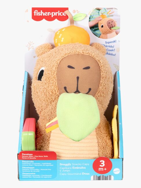 Fisher-Price Sensimals Snuggly Snacky Capy Aktivitetslegetøj