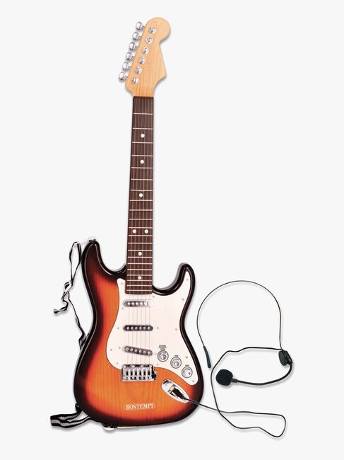 Bontempi Trådløs Elektrisk Guitar med Headsetmikrofon Rock