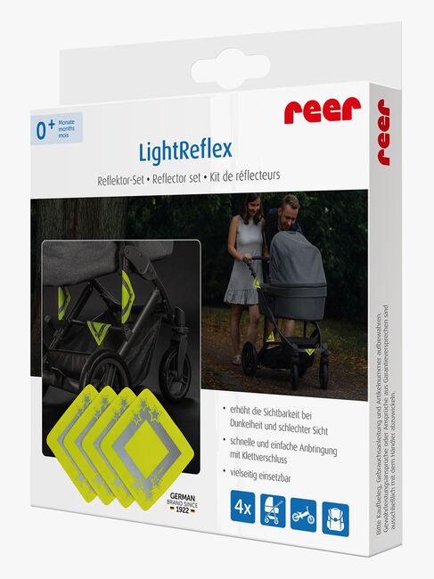 Reer LightReflex Sæt med Reflekser, Grøn
