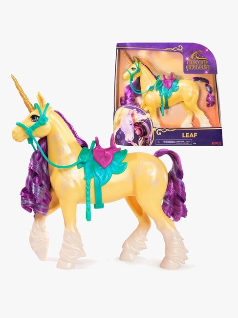 Unicorn Academy Enhjørning Leaf 28 cm