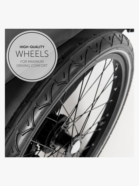 Hauck Dryk Duo Cykelanhænger, Grey