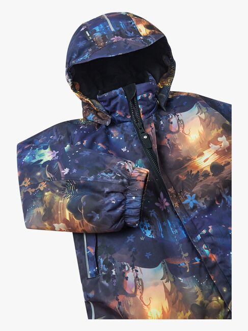 Reimatec Moomin Lyster Flyverdragt, Deep Blue Lilac