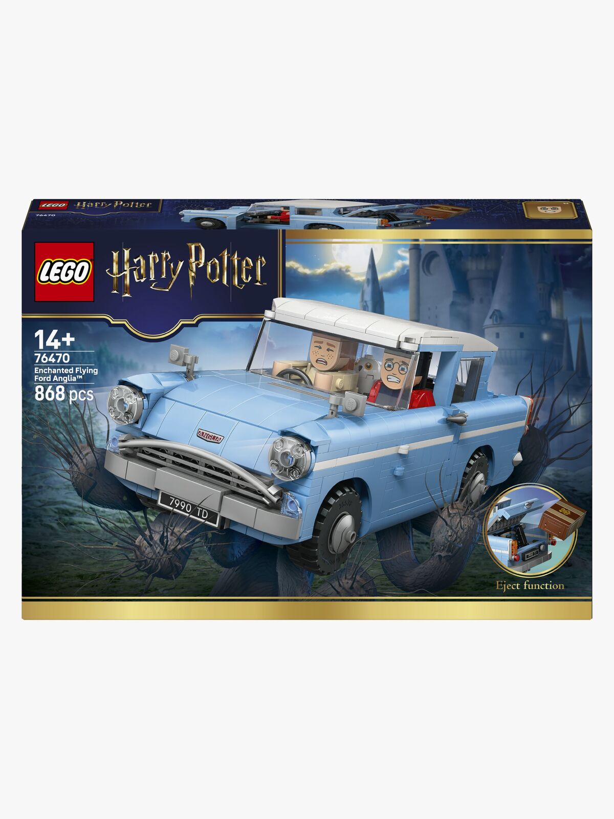 LEGO Harry Potter 76470 Fortryllet flyvende Ford Anglia