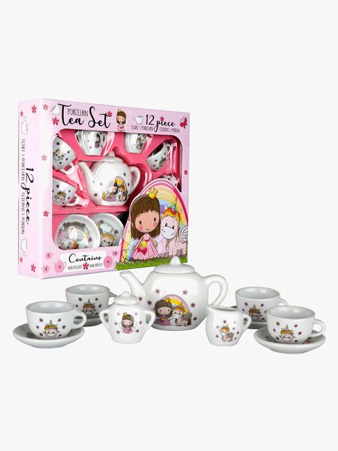 Barbo Toys Lillie & Ellie Teservice i Porcelæn 12 Brikker