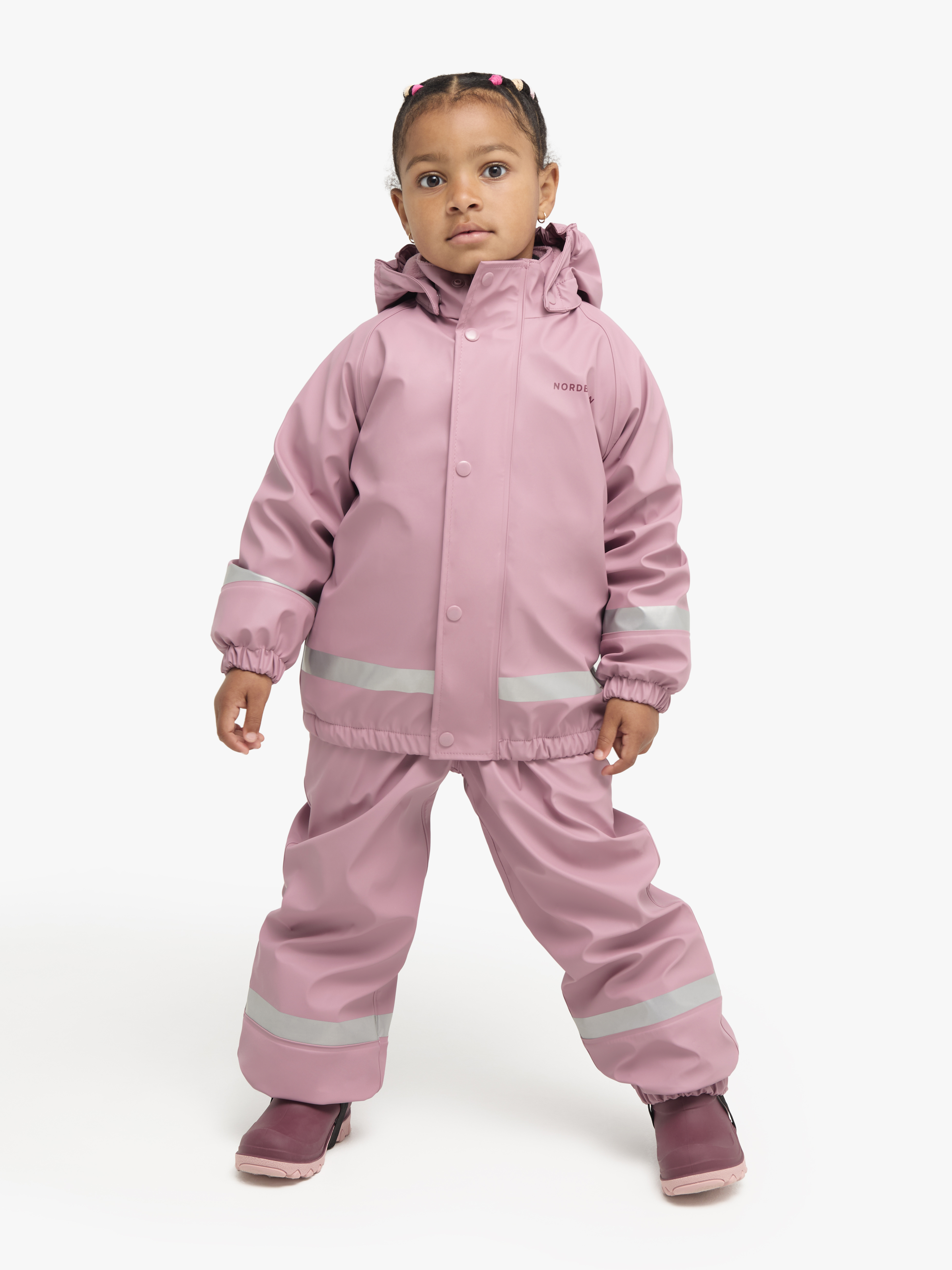 Nordbjörn Skagen Foret Regnsæt, Pink, 134-140