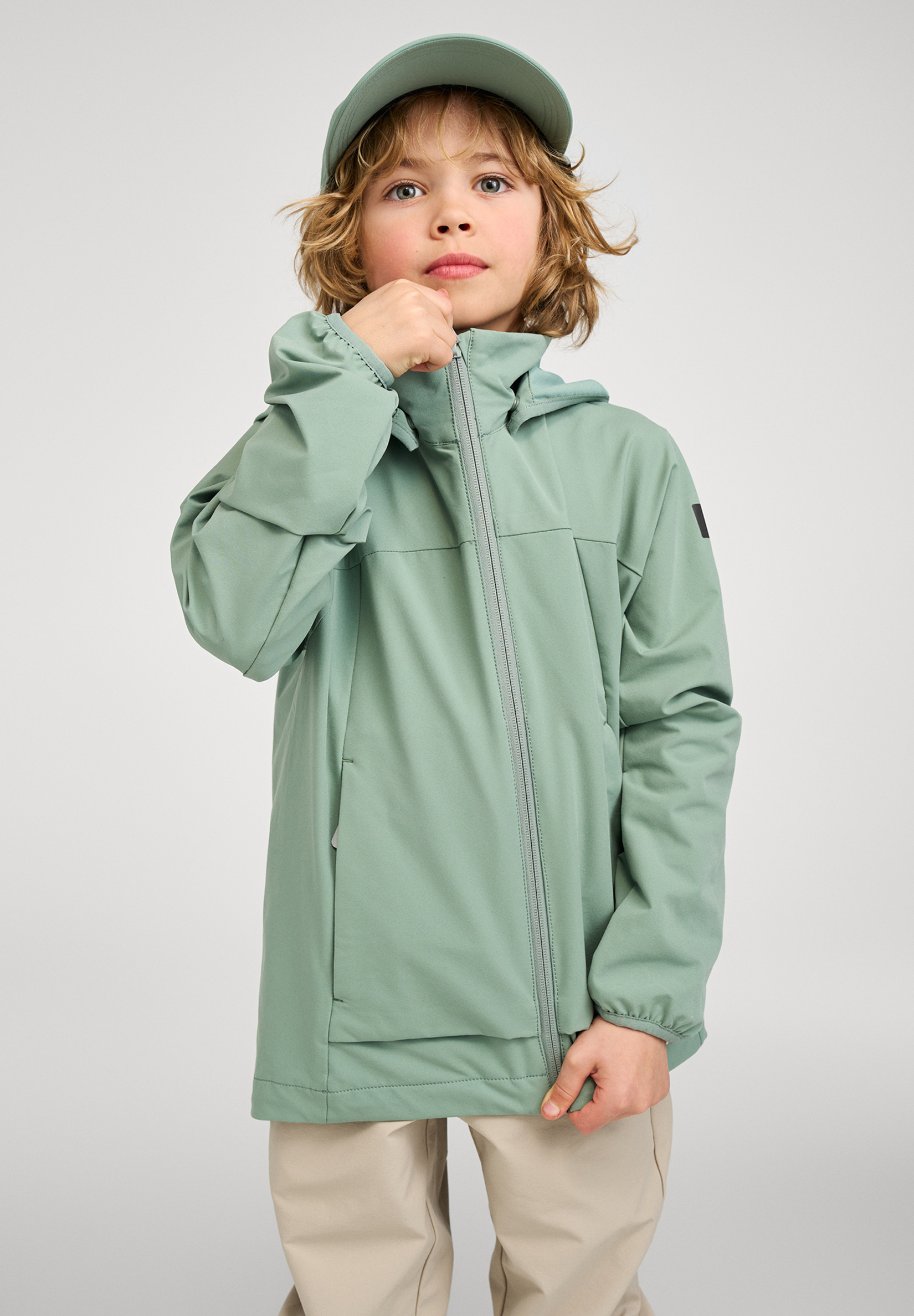 Reima Puruton BugProof Jakke, Stone Green, 116