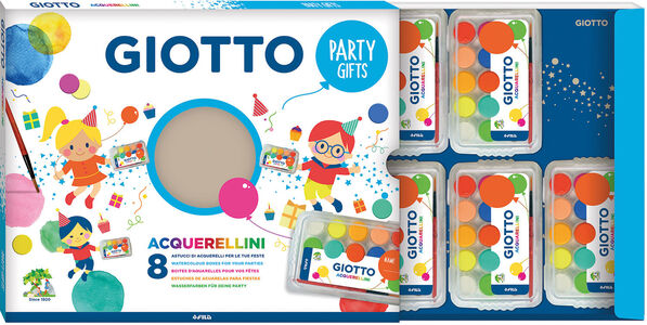 Giotto Giotto Aquarelli Party Set Vandfarver