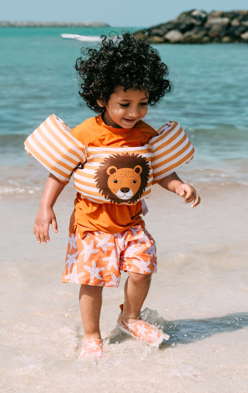 Swim Essentials Svømmebælte, Flow Brown/White