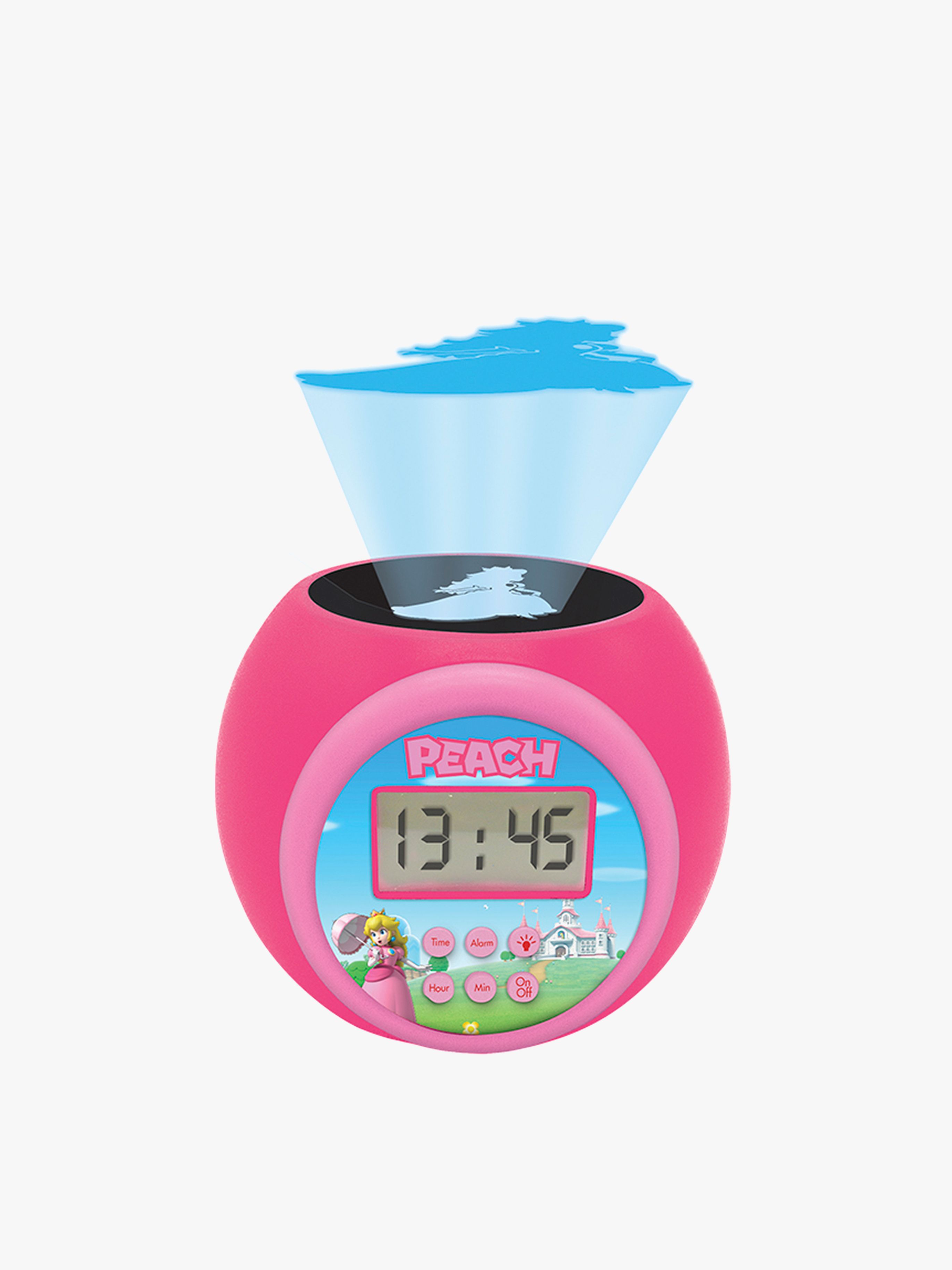 Super Mario Projector Vækkeur med Timer Peach