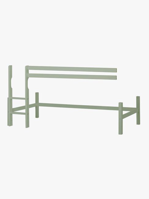 Hoppekids Halvhøjt Modul ECO Dream 90x200, Pale Green