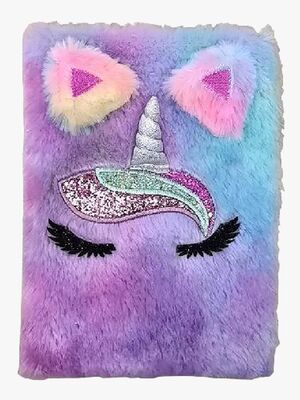 Suntoy Notesbog Fluffy Enhjørning A5