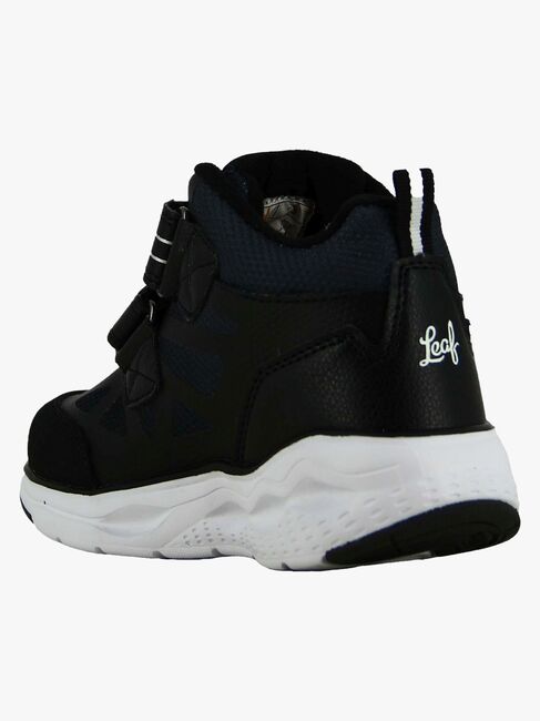 Leaf Kumla  Blinkende Sneakers, Sort