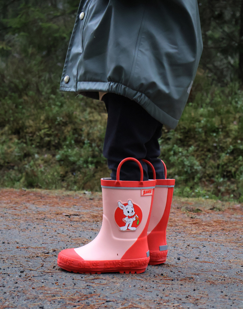 Vincent Lille Hop Gummistøvler, Pink