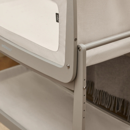 Snüz SnuzPod 5 Bedside Crib, Pebble
