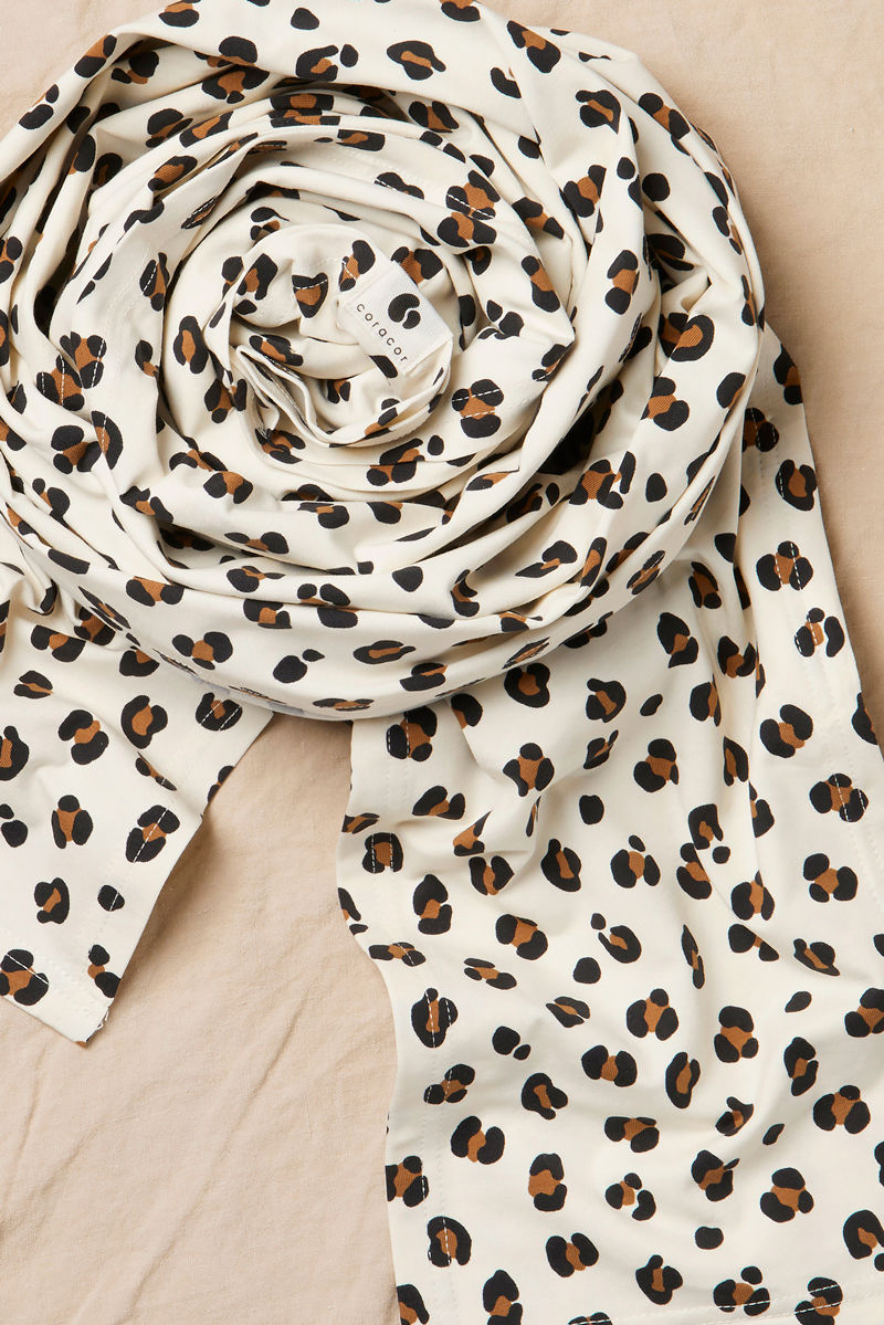 Coracor Strækvikle, Leopard/Offwhite