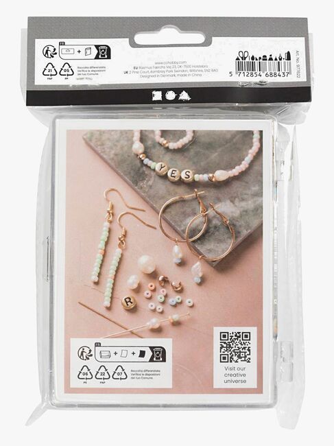 Creotime Kreasæt DIY Mix Smykker Ferskvandsperler