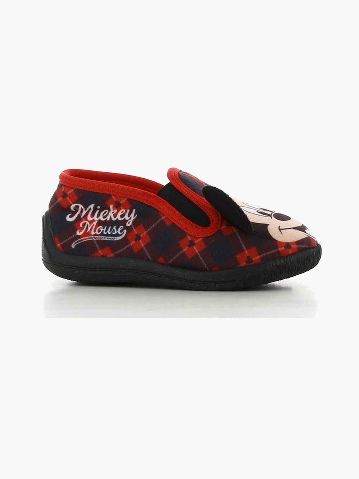 Disney Mickey Mouse Hjemmesko, Black/Red