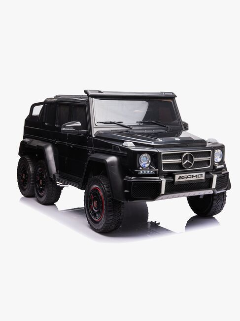 Mercedes Benz G63 6X6 Elbil, Sort