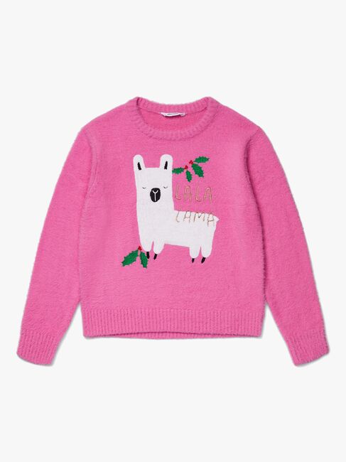 Luca & Lola Dame Trøje Lalalama Gift, Pink