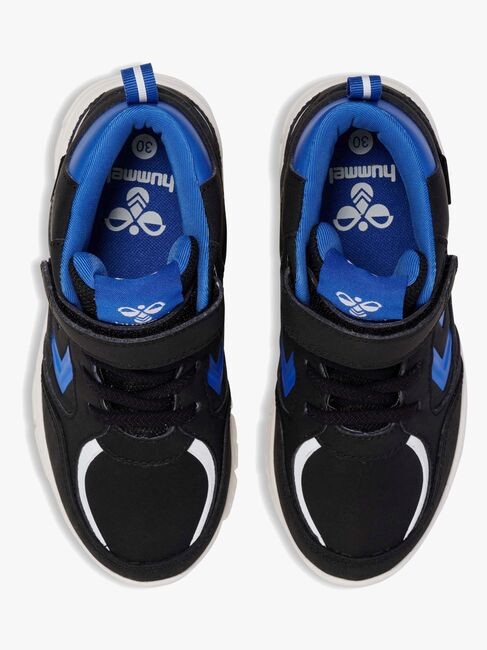 Hummel X-Light 2.0 Mid Tex Jr Sneakers, Black/Blue