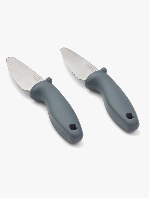 LIEWOOD Perry Skæreknivsæt, Whale Blue
