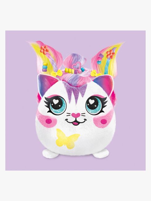 Canal Toys Airbrush Plush Hair'iffic Squishy Bamse Pal-Precious  17 cm