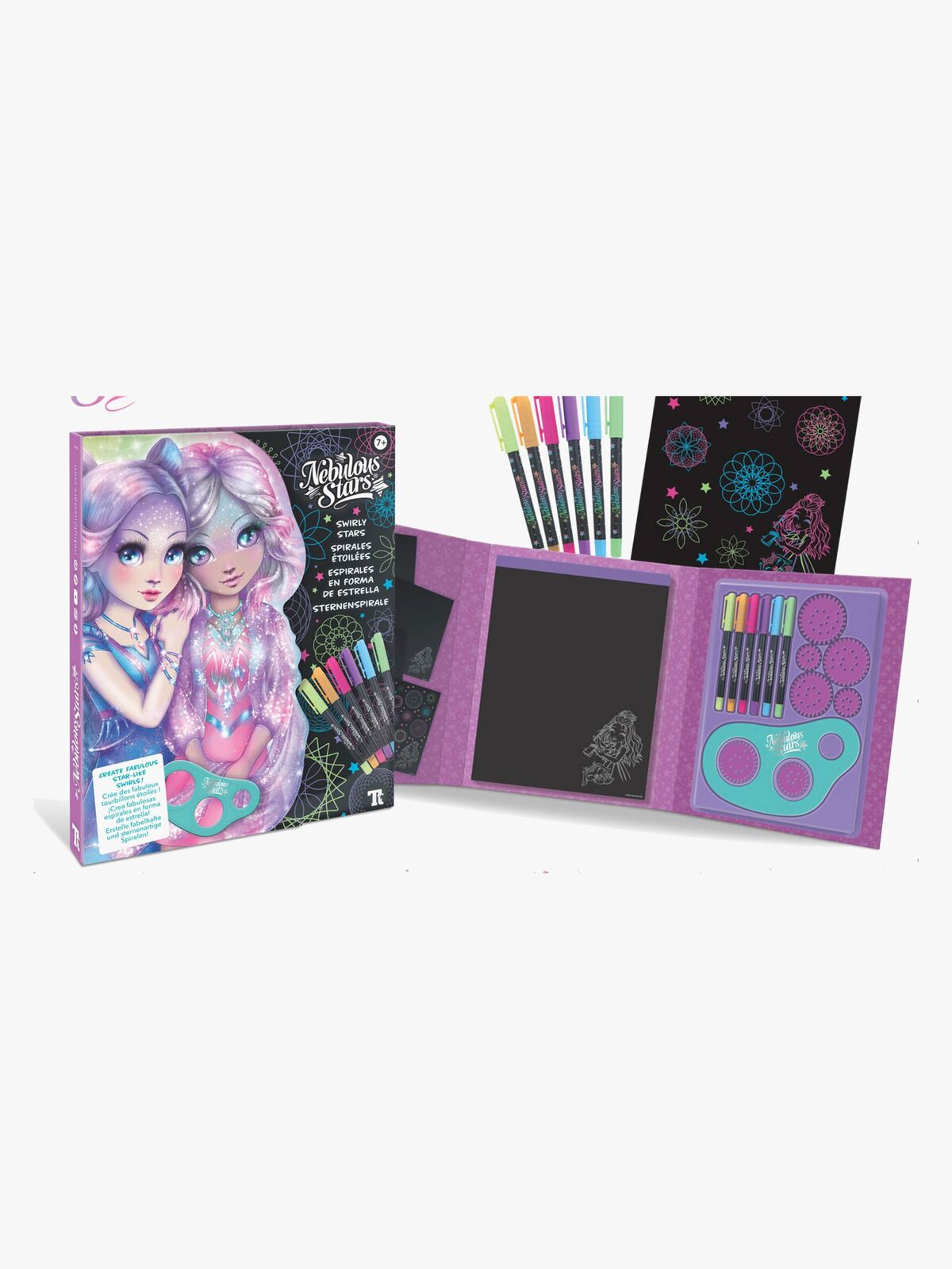 Nebulous Stars Kreasæt Spirograf