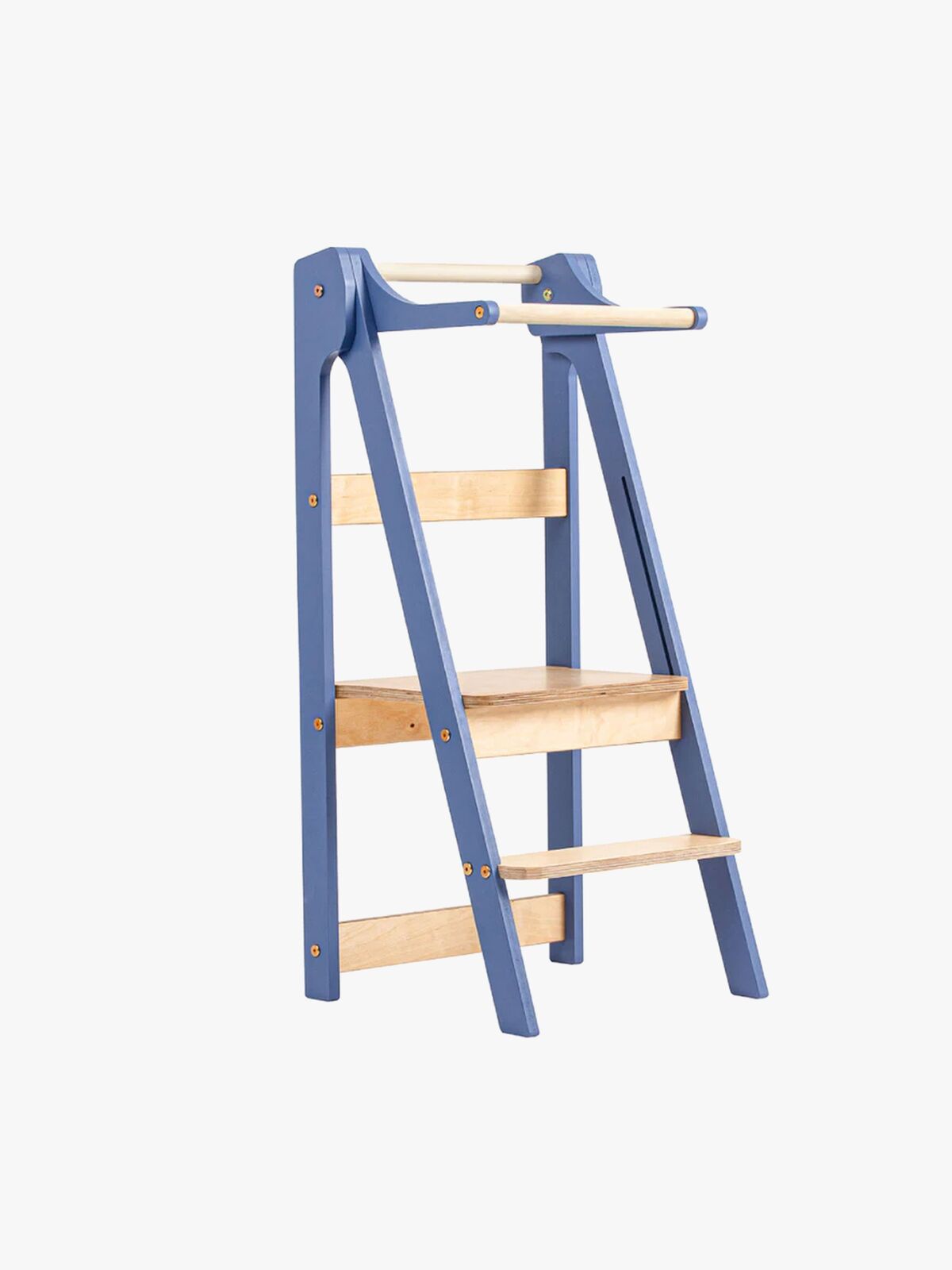 Duck Woodworks Sammenklappeligt Læringstårn, Blå