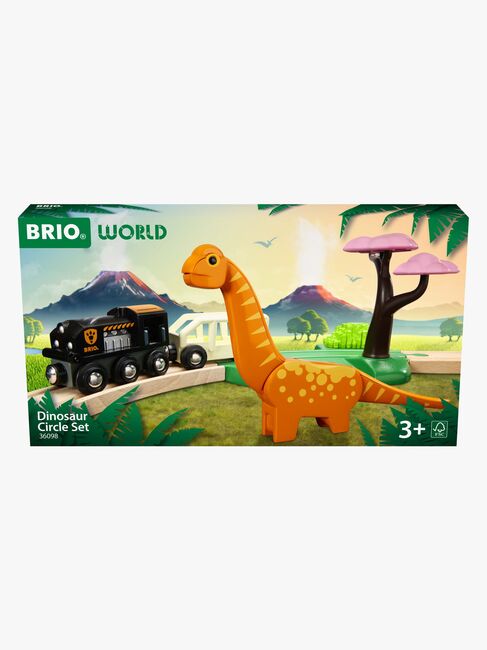 BRIO World 36098 Rundt Togsæt med Dinosaur
