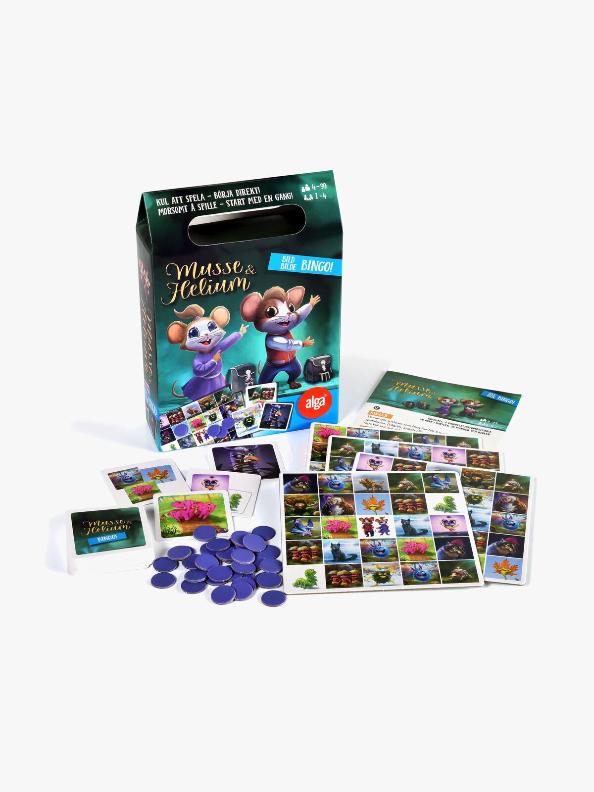 Alga Musse & Helium Billedbingo