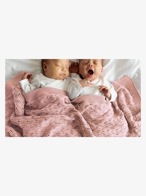 Vinter & Bloom Tæppe Moment Øko, Cloud Pink