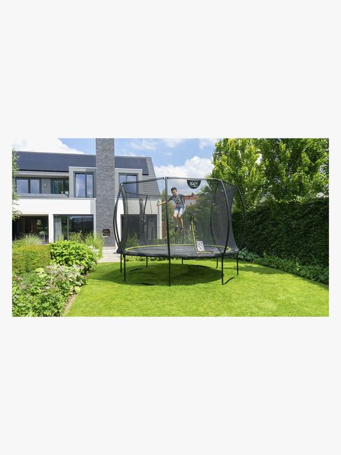 EXIT Silhouette Trampolin 244 cm, Sort