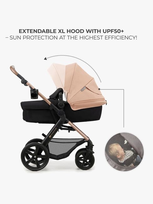 Kinderkraft MOOV 2 4-in-1 Duovogn, Sand Beige