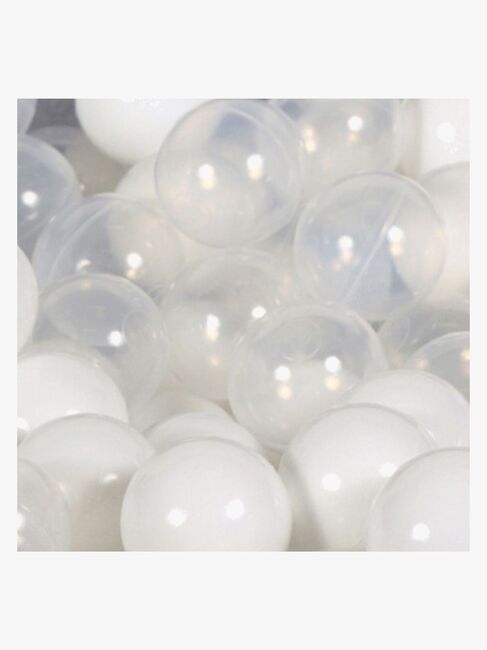 Meowbaby Rund Boldbassin Velour 40x90, Blågrå