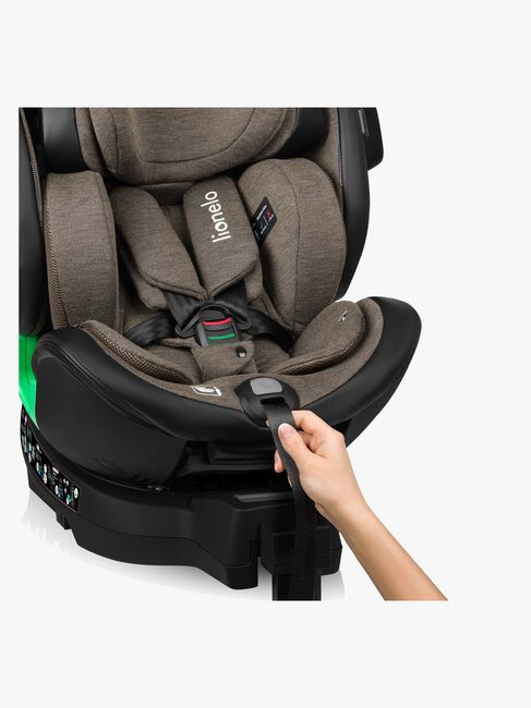 Lionelo Harmony i-Size Autostol, Green Olive Leather