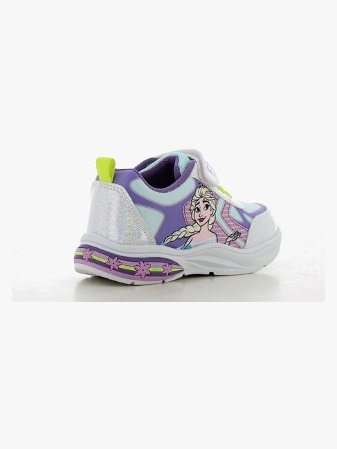 Disney Frozen Blinkende Sneakers, White/Light Blue