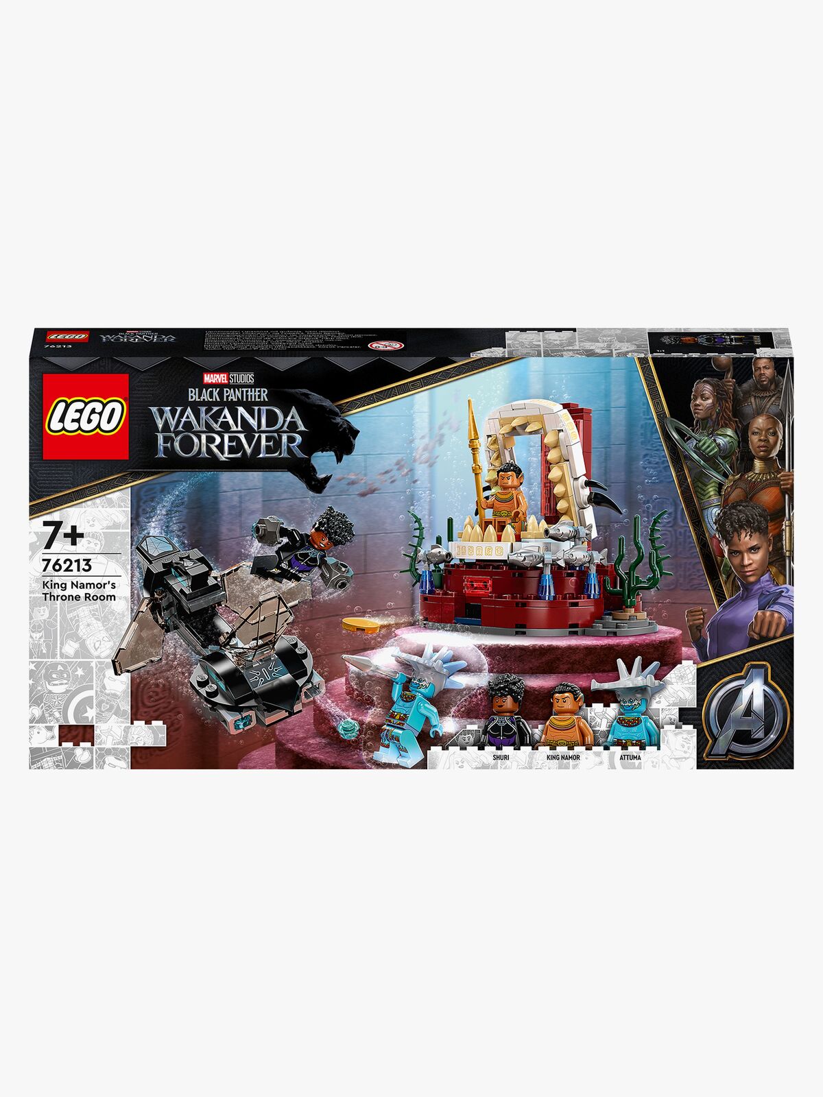 LEGO Super Heroes 76213  Kong Namors tronsal