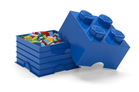 LEGO Opbevaringskasse 4, Blå