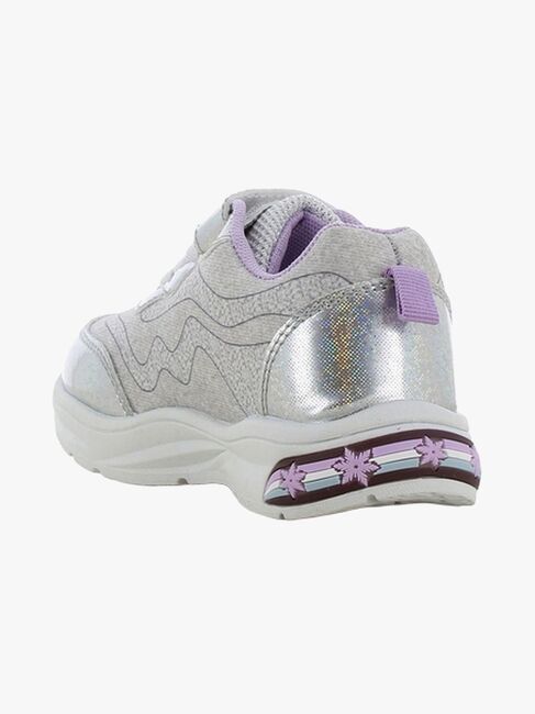 Disney Frozen Blinkende Sneakers, Silver/Lilac