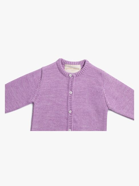 Petite Chérie Atelier Margit Babytrøje, Light Purple/Dusty Purple