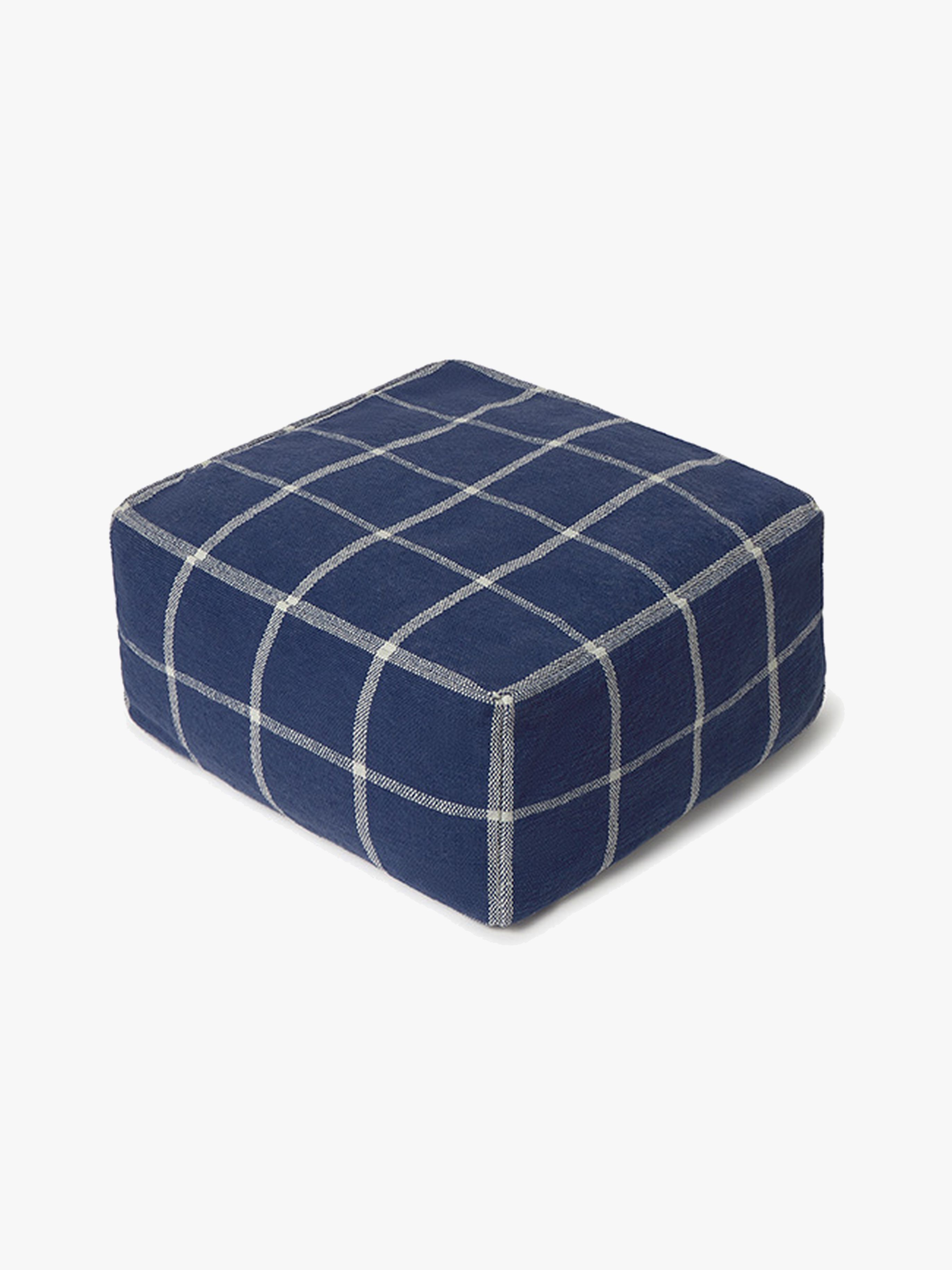 Lorena Canals Siddepuf Geo Block, Blue, Børnemøbler, Indretning børneværelse