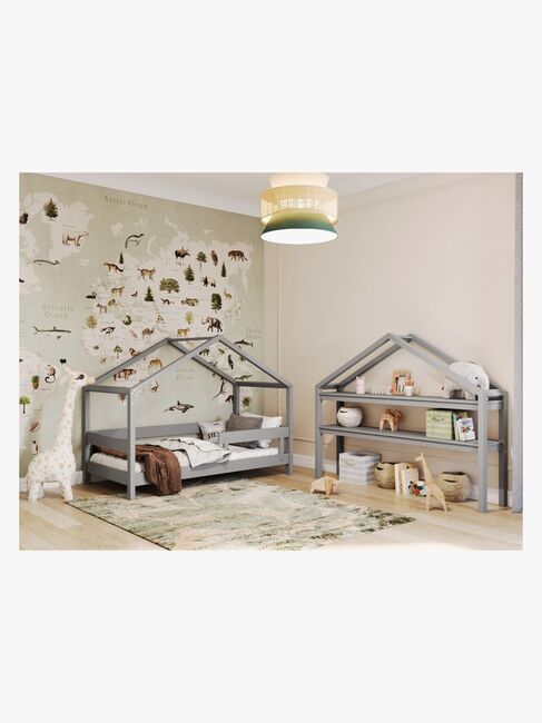 YappyKids YappyHytte Bogreol, Lysegrå