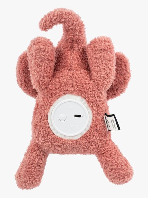 Flow Bamse  Med Natlampe George, Pink