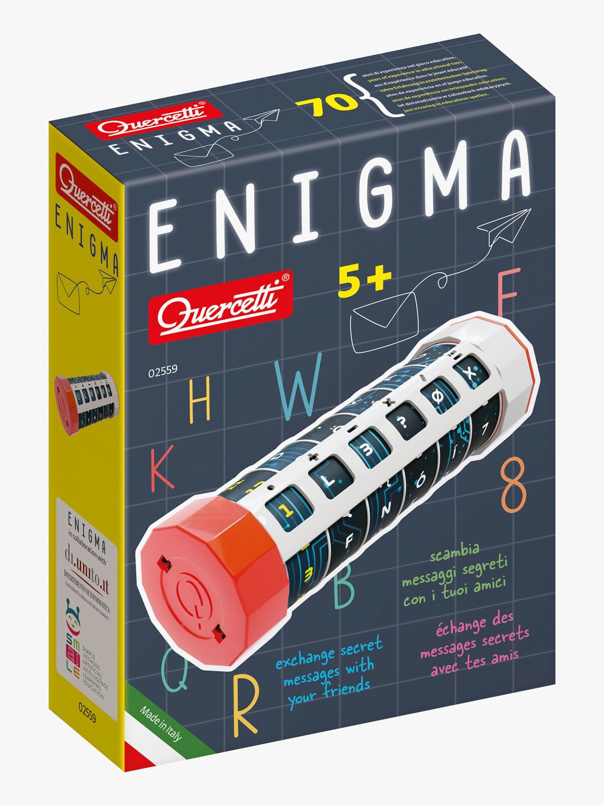 Quercetti Enigma Skrivemaskine